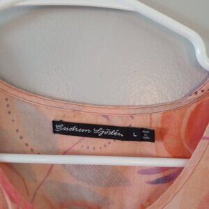 Gudrun Sjoden Artist Smock Blouse XL